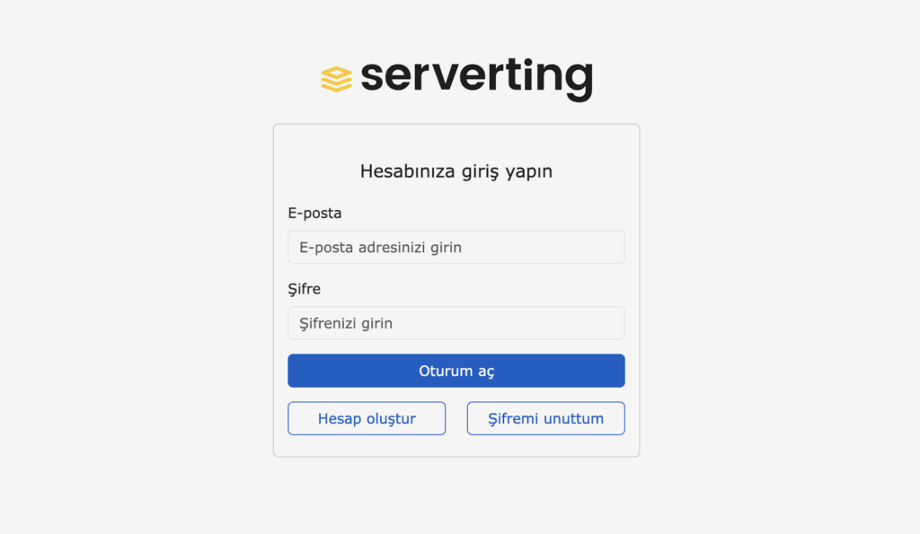 serverting-login